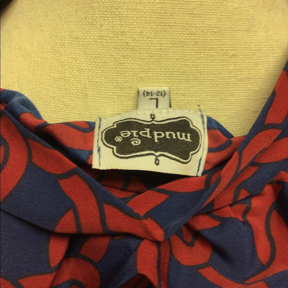 Mud Pie Ruffle Neck Dress - Picture 5 of 5